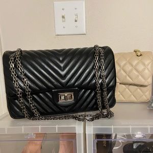 LTL LONDON QUILTED FLAP BAG